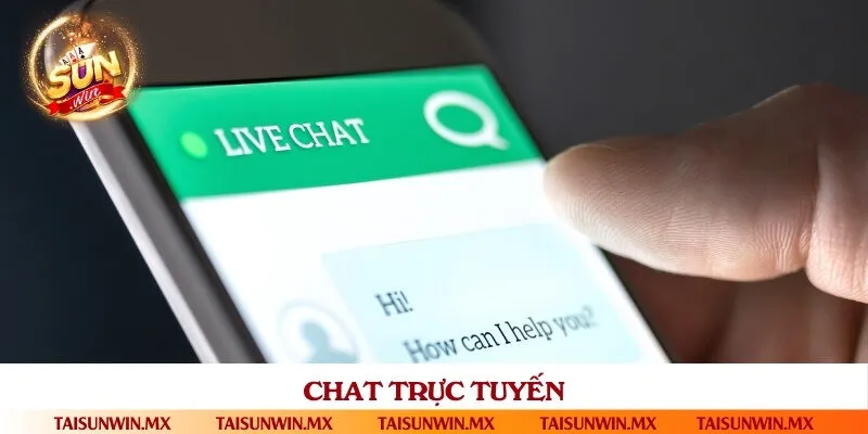 Hỗ trợ nhanh chóng tiện lợi qua kênh chat trực tuyến trên trang chơi chính thức