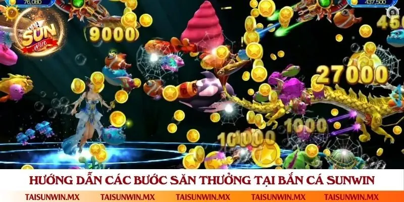 Cách chơi săn cá vàng chi tiết tại cổng game