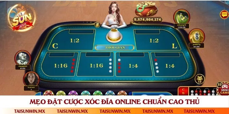 Bí kíp cược xóc đĩa online khi tham gia vào cổng cá cược